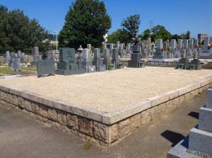 今枝家　防草シート　砂利まき  (6)